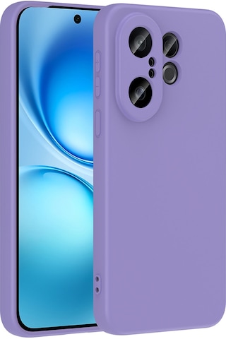 Vivo X200 Fe 5g Kılıf Mkst Mara Lansman Kapak - Lila Lila
