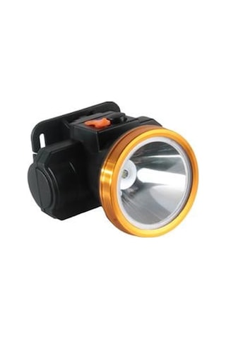 Gold Police-gp-168 Sarjlı Kafa Feneri Siyah