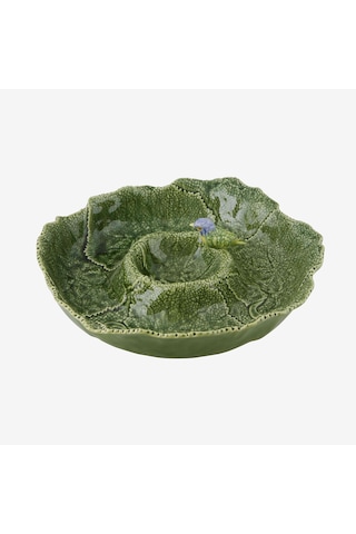 Yeşil Seramik Servis Kasesi 37 Cm