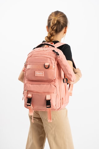 Ventis Qualty Okul Çantası Su Geçirmez Klinkır Kumaş Unisex Sırt Çantası Model 7c 12 Gri