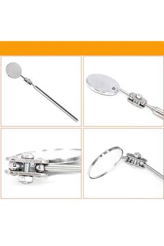 Singree Evrensel Katlanabilir Araç Tamir Aynası - 30mm Çelik Kaynak Ve Şasi Kontrolü İçin Dayanıklı