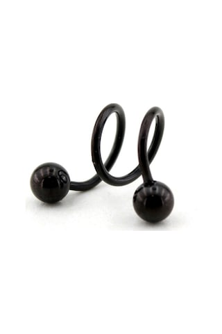 Siyah Renk Burgu Vücut Piercing P304
