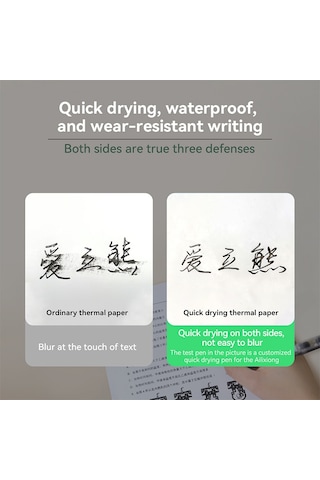 Lemestar A4 Termal Kağıt Çift Taraflı 100 Yaprak - Suya/yağa Dayanıklı Bpa'sız 3 Yıllık Görüntü Saklama