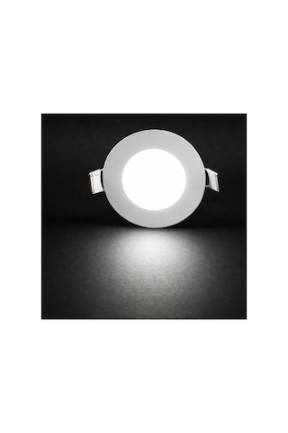 Cata Ct-5145g 6 Watt 3200k Günışığı - Slim Sıva Altı Led Panel Armatür - İnce Kasa Yuvarlak Tavan Spot Lambası, Trafolu - 2 Adet Diğer