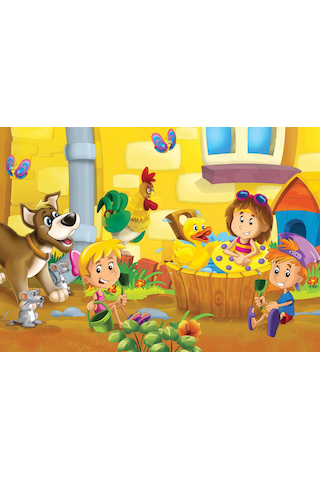 Yappuzz Havuz Keyfi 25 Parça Çoçuk Puzzle