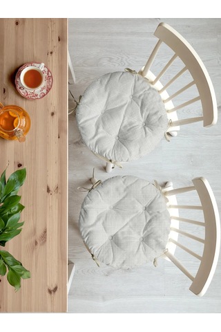 Mia Cara Sandalye Yastık Seti 40 Cm 2 Adet 391145651 Açık Gri