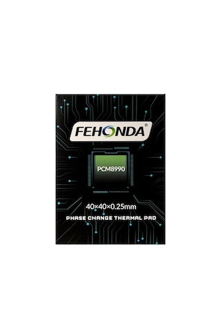 Fehonda Pcm8990 Ptm Termal Pad 40x40x0.25mm Honeywell Ptm7950 Muadil