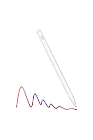 iPad Uyumlu 10.2 2021 (9.Nesil) Eğime Duyarlı Şarjlı Stylus Kalem