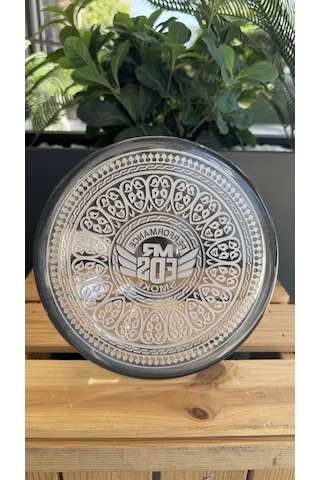E54 Cumhuriyet 1923 Nargile Cam Şişe /dip Dekor Silver