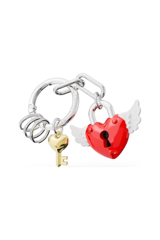 Metalmorphose Love Lock Kırmızı Anahtarlık