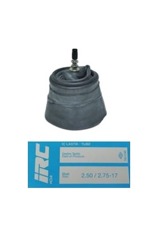 Irc 2.50/2.75-17 İç Lastik Dik Sibop