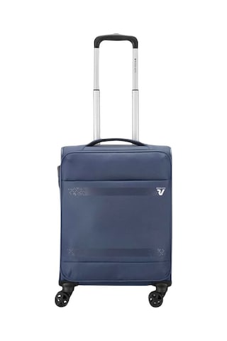 Roncato Roncato Trolley Cabin Jazz Küçük Boy Tekerlekli Valiz Genişletilebilir Lacivert Blu Notte Lacivert