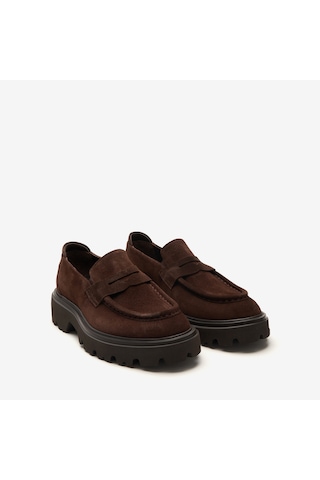Kahve Süet Sneaker Erkek Ka-c30504 John May Munıh Kahverengi
