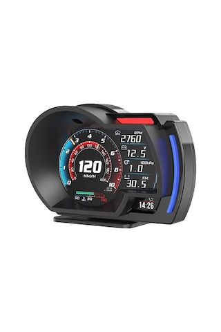 Ally A520 Obd2 + Gps Head Up Display Hud, Dijital Hız Göstergesi, Rpm & Sıcaklık & Basınç Takip, Hız Alarmı