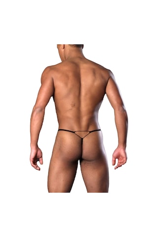 Asilsen Desire İn Motion Transparan Fantezi Erkek Estetik String Siyah