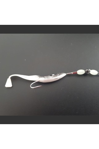 Levrek Lüfer Avcısı Çelik Telli Silikon Balık 6,5 Cm