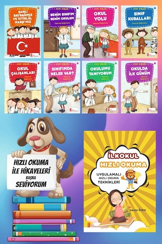 1.sınıflar İçin Mini Birler Öykü Dizisi + Hızlı Okuma