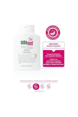 Sebamed Kuruma Ve İrritasyon Karşıtı Menopoz İntim Yıkama - Hassas Cilt Dış Genital Bölge Temizleyici 200ml