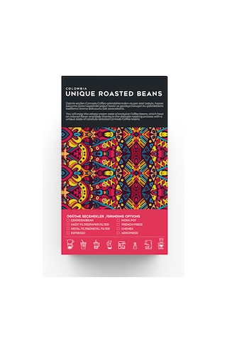 Comodo Coffee Colombia Premium Gold Selection Çekirdek Kahve 4 x 250 G