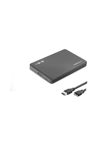 2.5 Sata Hdd/ssd Harici Disk Kutusu Usb 3.0 Micro-b - Siyah Hdx1752s Evimdeyokyok