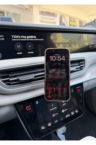 Togg T10x 2023-2024 Araç Içi Premium Telefon Tutucu - Araba Telefon Tutacağı Havalandırma Için 1