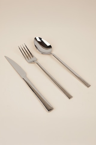 Masterchef 18 Parça Çatal Kaşık Bıçak Seti Gold Dafne Gümüş