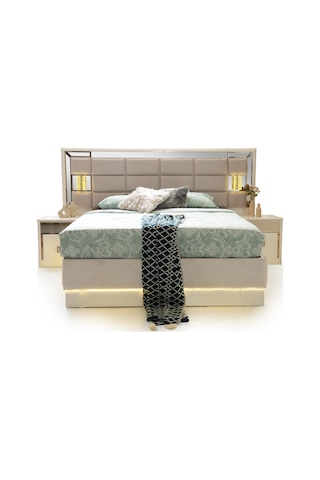Delüx Mdf Bazalı Karyola Ve Başlık 160 x 200 CM