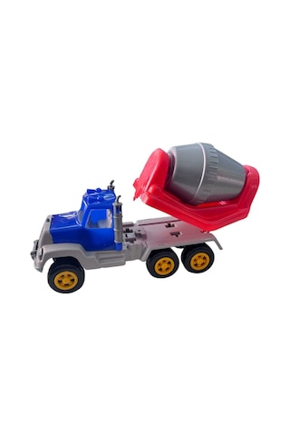 Beton Mikseri Oyuncak Harç Kamyonu Uzunluk 29cm Mavi