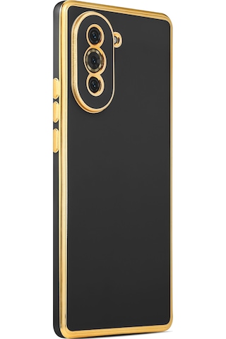 Nourthkiingdom Huawei Nova 10 Pro Kılıf Nrtk Bark Kapak - Siyah Siyah