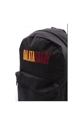 Gsstore Galatasaray Orijinal Lisanslı Spor Siyah Çocuk Sırt Çantası Siyah