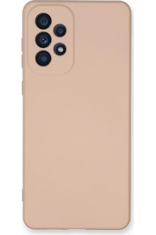 Cosmotex Newface Samsung Galaxy Uyumlu A33 5g Kılıf Nano İçi Kadife Silikon - Pudra