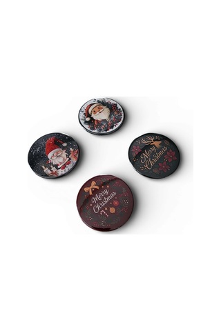 Yılbaşı Buzdolabı Magnet Seti No: 1 4 Adet Magnet