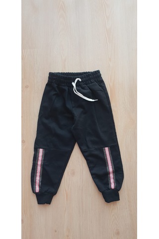 Ciks Junior Happy Pride Nakışlı Kız Çocuk Siyah/pembe Şeritli Renk 2 Parça Takım 3381641