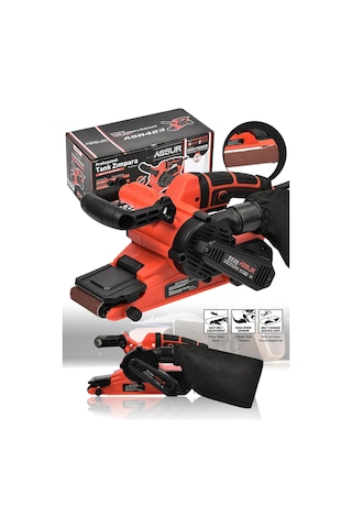Assur 900W Elektrikli Vakumlu Tozsuz Cila Özellikli Tank Zımpara Makinesi - 1746