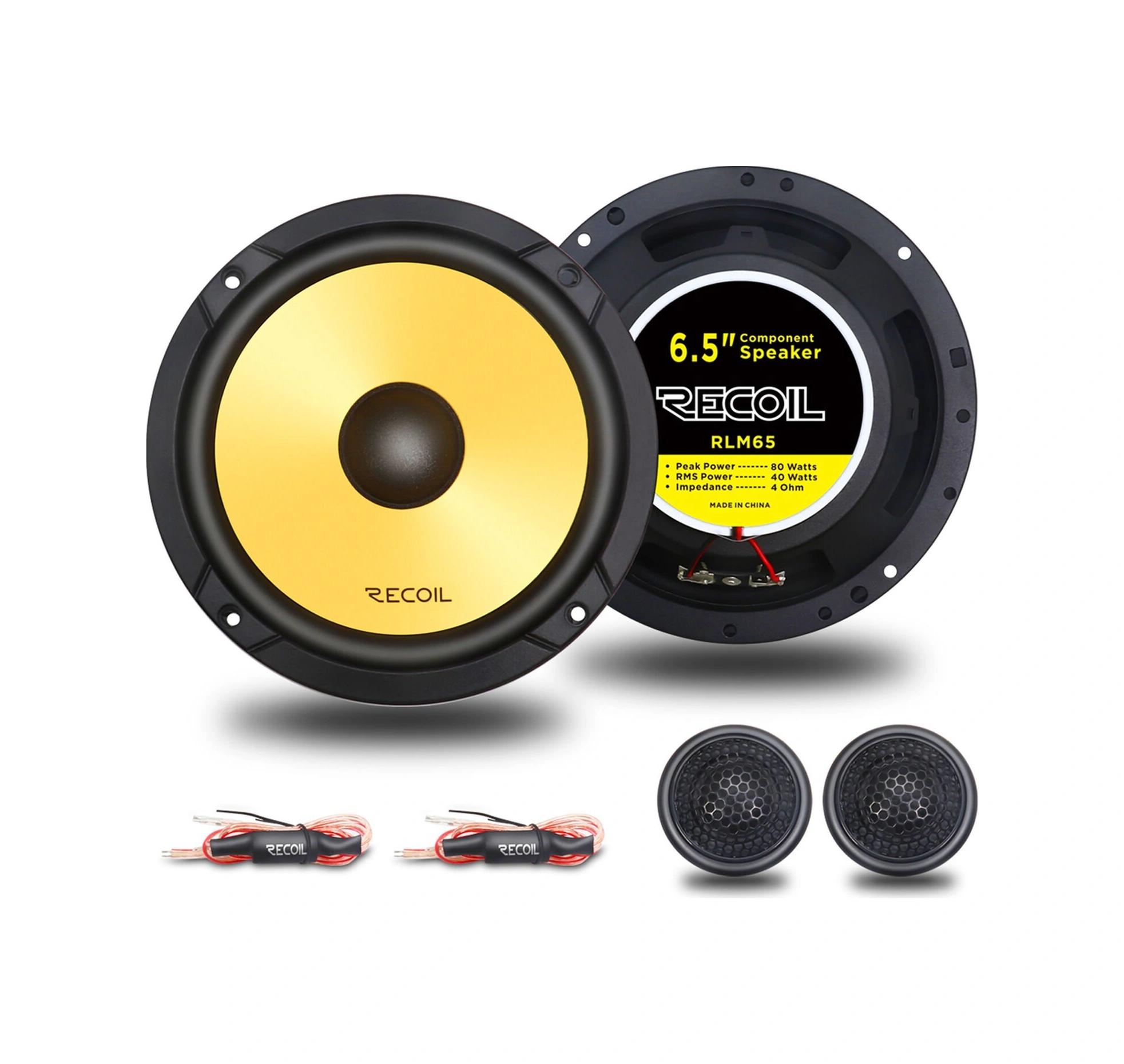 Recoil Rlm65 16 Cm Komponent Mid Takımı 160 Watt