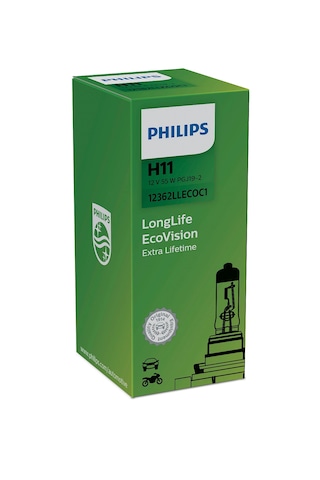 Philips 12v. H11 Ampul Uzun Ömür 4x No:12362ll