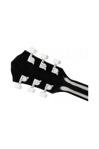 Fender Fa-125Ce Blk Elektro Akustik Gitar Kılıf + Askı + Jak + Pena