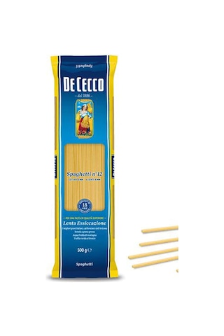 Spaghetti Klasik Spagetti Makarna 2 Li Set