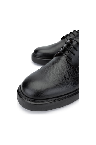 Tamer Tanca Erkek Hakiki Deri Siyah Casual Ayakkabı 537 3680 Erk Ayk Y25 Sıyah Siyah