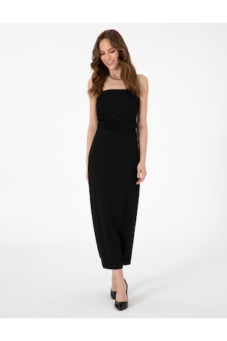 Pierre Cardin Kadın Siyah Elbise Dokuma 50301017-vr046