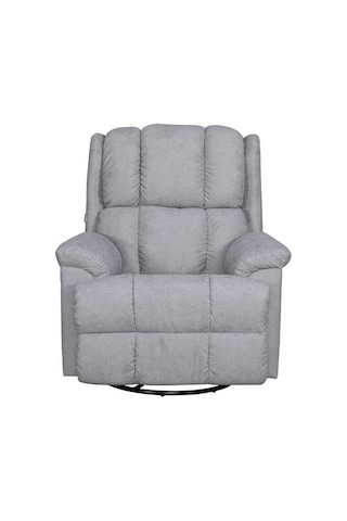 Siena Döner Mekanizmalı Baba Ve Tv Koltuğu-bej-gri Kumaş 87x97x98 Cm Gxyxd