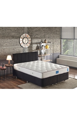 Nironyatak Niron Juliette 150X200 Cm Çift Kişilik Yatak Baza Başlık Seti -