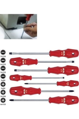 Mega Tornavida Takımı 7 Parça