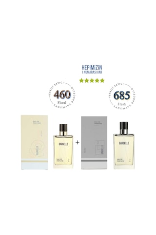 460 + 685 Kadın / Erkek Parfüm Edp 50 Ml Floral / Fresh - Mnms460 Baharat