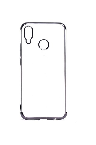 Huawei P Smart Plus Kılıf Zore Dört Köşeli Lazer Silikon Kılıf