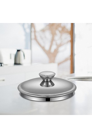 Homyl Derin Kızartma Tencere Aksesuarı Erişte Pişirmek Için 1.8l Kapak