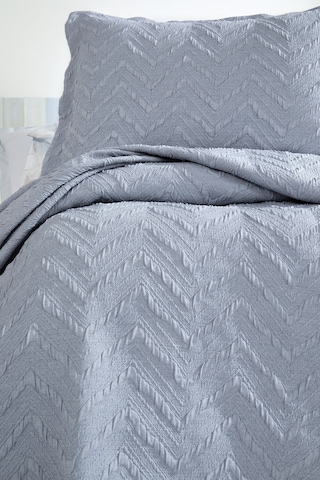 Yataş Bedding Curly Çift Kişilik Yatak Örtüsü Seti - İndigo
