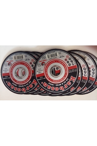 10 Adet Inox Kesici Taş 115mm