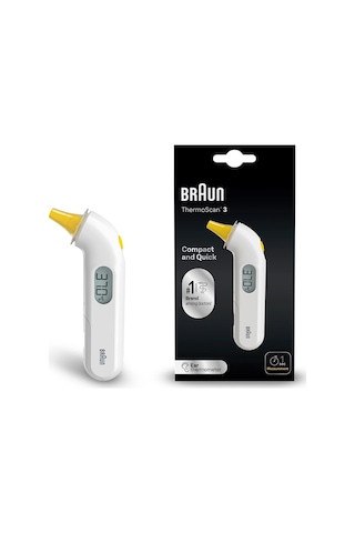 Braun IRT3030 Kulaktan Ateş Ölçer Beyaz
