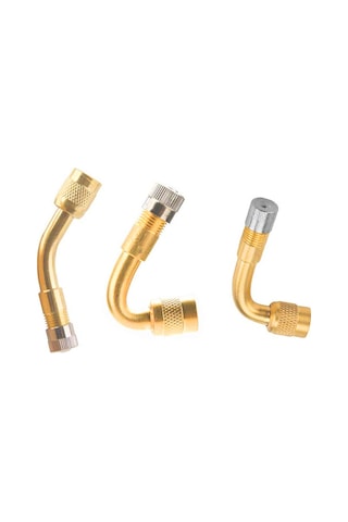 Neevoyu Bronz Lastik Valfi Uzatıcı Çubuk 90 Derece - Otomobil, Motosiklet Ve Kamyonlar İçin Easy Kurulumlu Metal Valf Kapağı